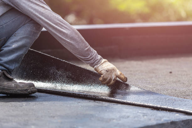 Professional Basement Waterproofing technician working in Howell, NJ